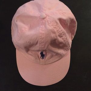 Ralph Lauren pink polo hat- adjustable